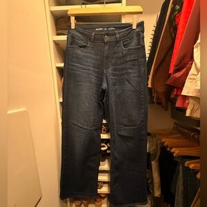Old Navy Dark Wide Leg Jeans Size 4s